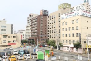 レンガの建物です